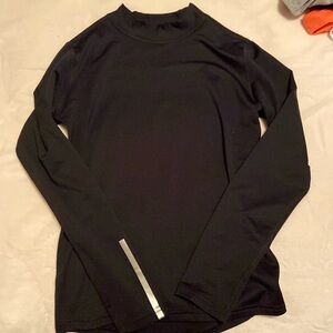 Boys adidas long sleeve black baselayer